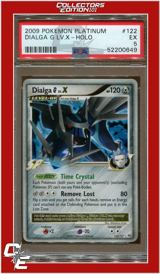 ディアルガ G  Glv.X Dialga G LV.X (Platinum 122) - Bulbapedia, the community