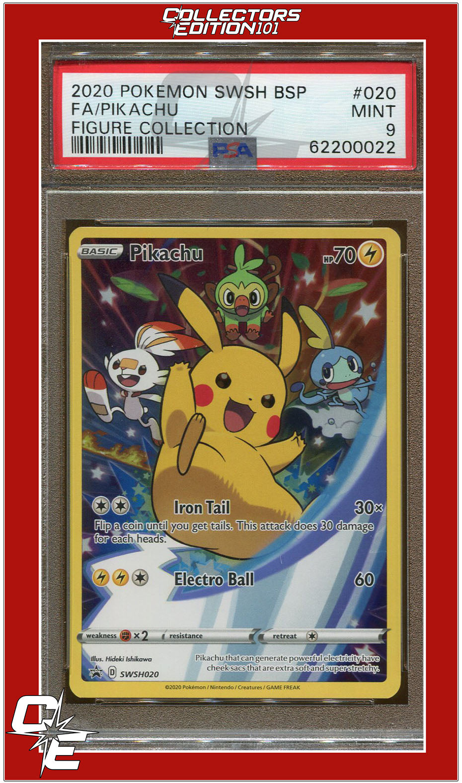 ピカチュウ_POKÉMON with YOUワゴン PROMO PSA9 PSA 9 MINT Pikachu SV BLACK STAR PROMOS #190 WORLD