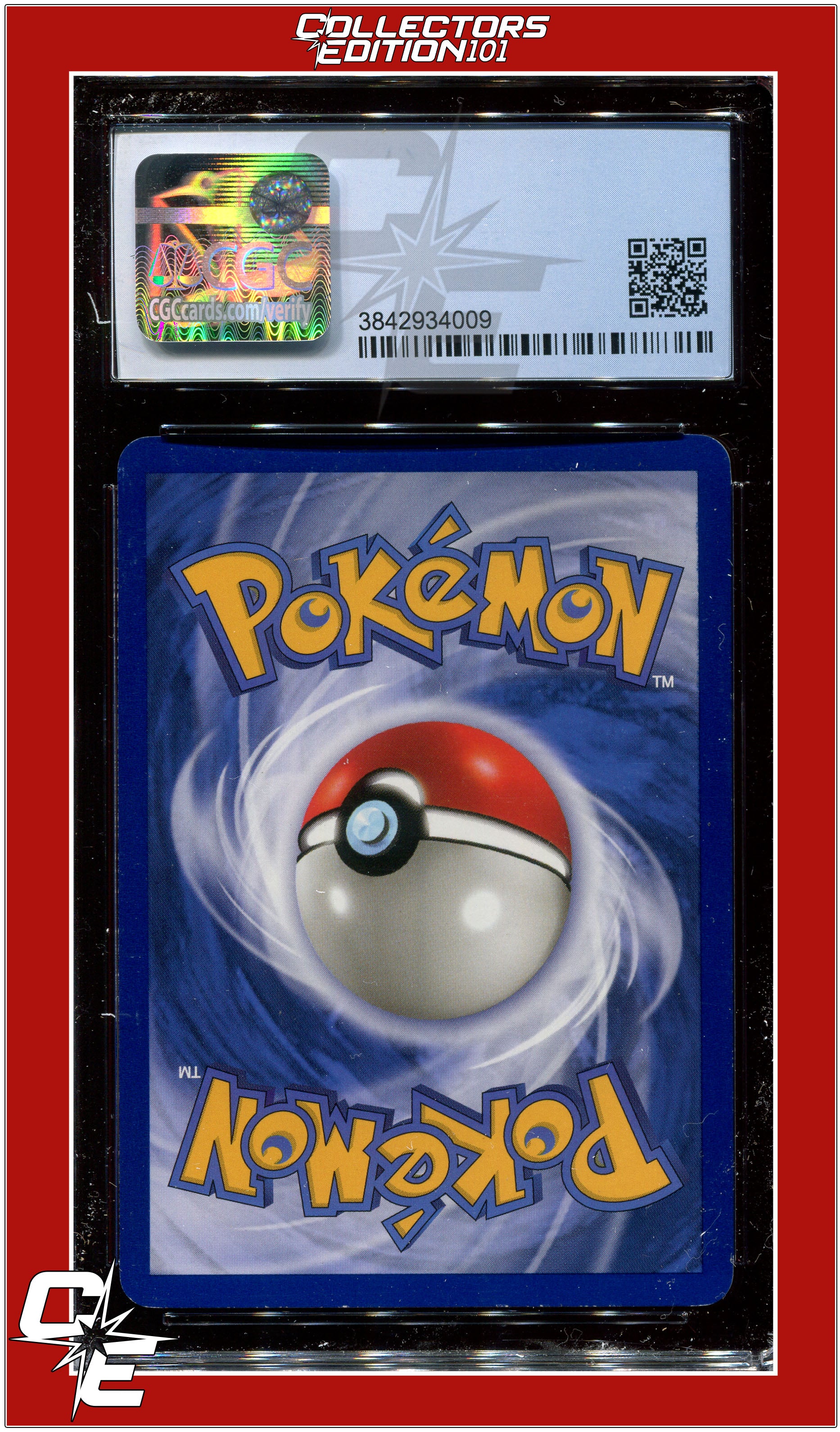 Jungle 2 Electrode Holo CGC 6 - No Set Symbol *ERROR* - Subgrades
