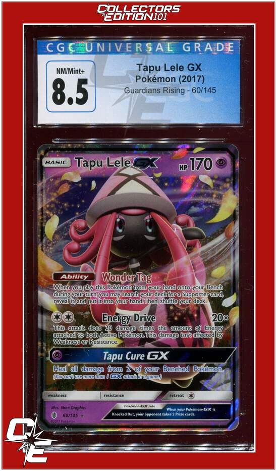 アミュレットガードル Guardians Rising 60 Tapu Lele GX CGC 8.5 | eBay