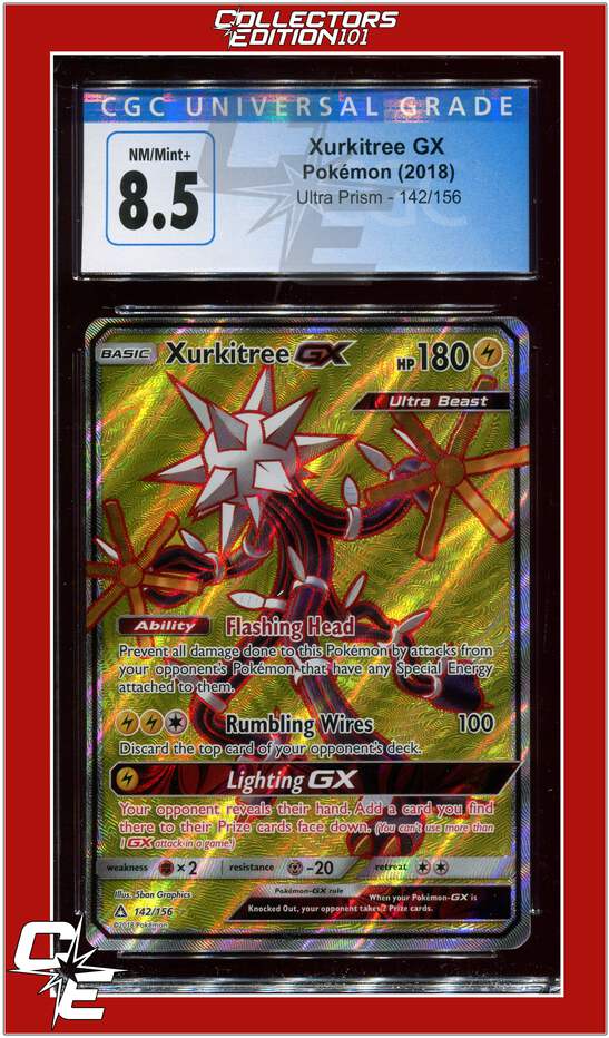 Ultra Prism 142 Xurkitree GX CGC 8.5 | eBay