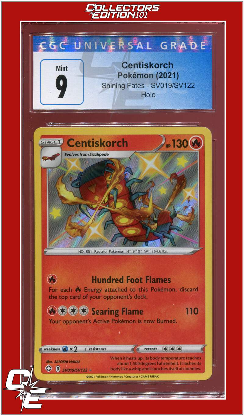 Shining Fates SV019 Centiskorch Holo CGC 9 | eBay