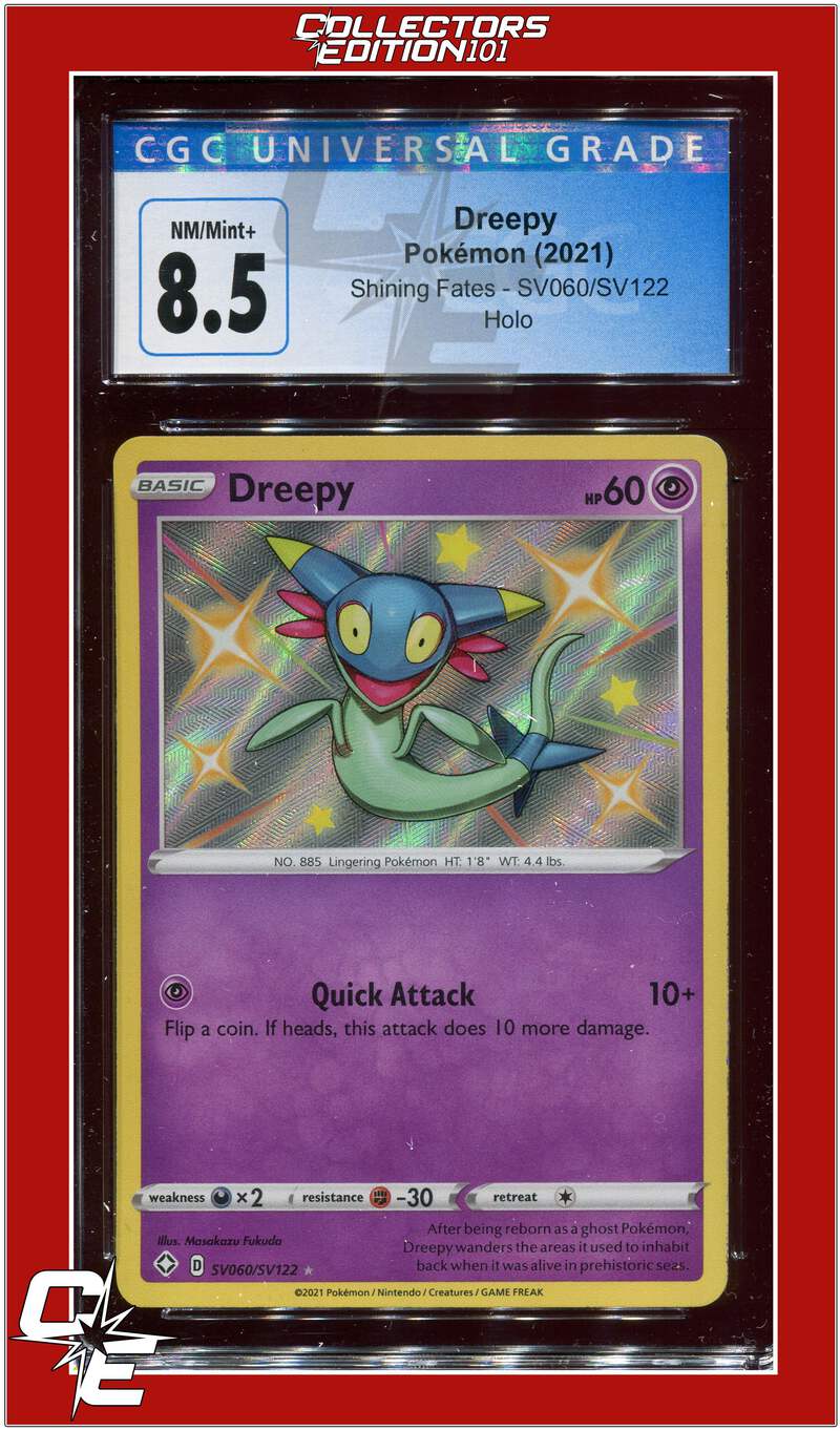 Shining Fates SV060 Dreepy Holo CGC 8.5 | eBay