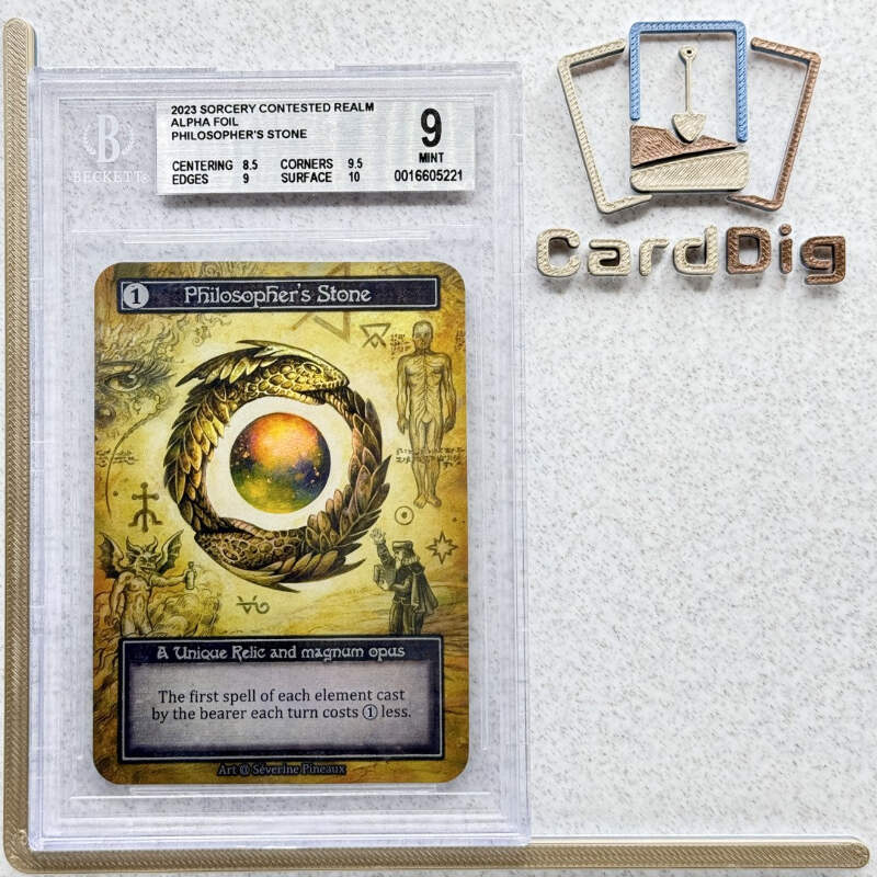 Philosophy's Stone β Foil Sorcery tcg Auction Prices Realized Tcg Cards 2023 SORCERY: CONTESTED