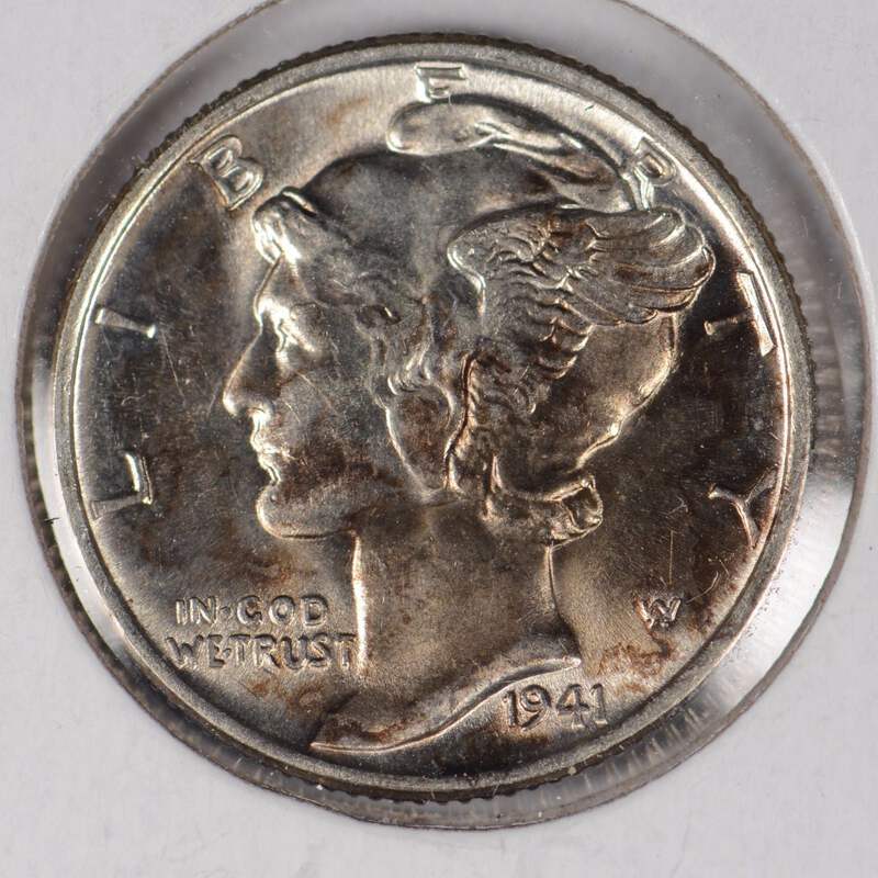 1941 mercury dime error