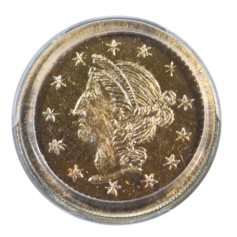 1870 California Gold Token Bg 867 Pcgs Ms64 Ebay