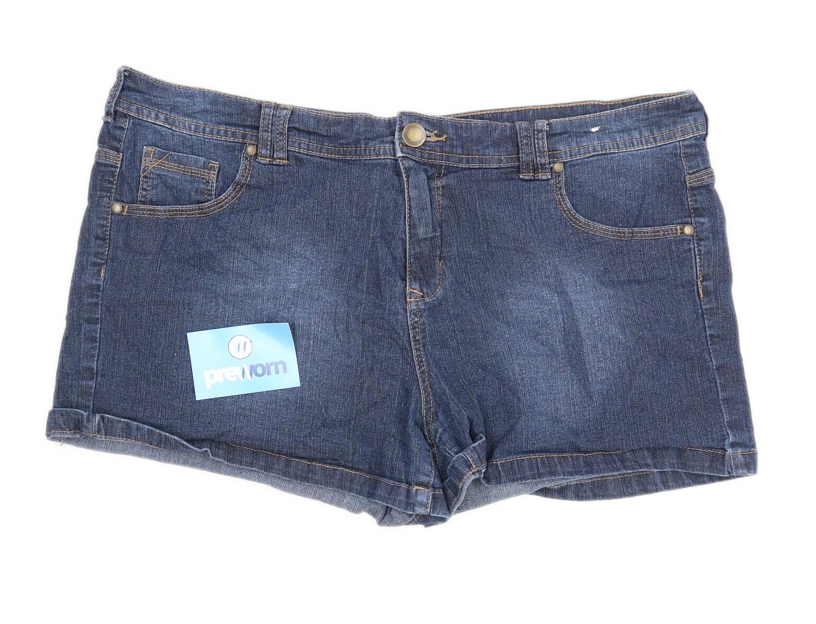 f&f denim shorts