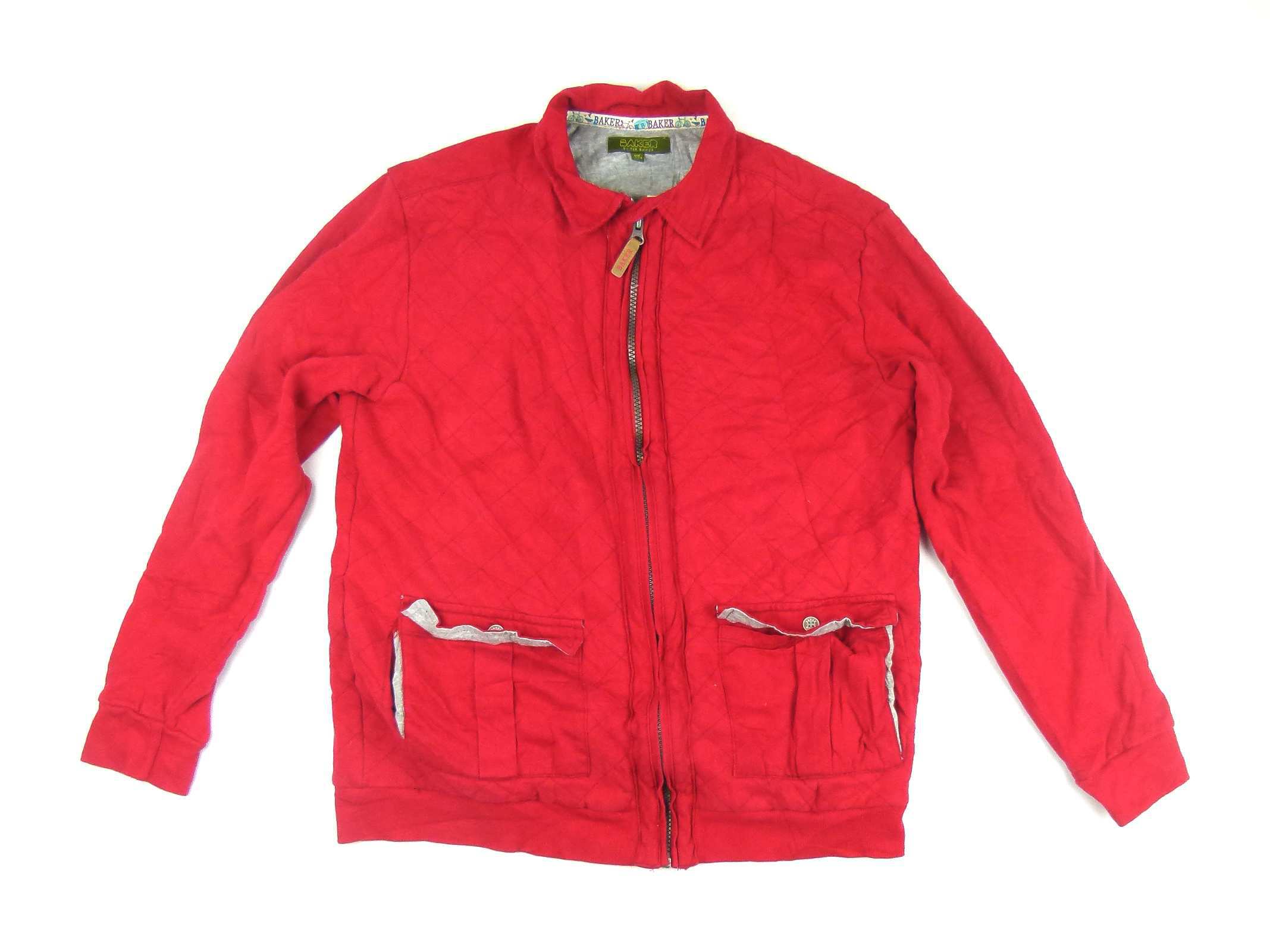 Ted Baker Boys Red Geometric Jacket Age 