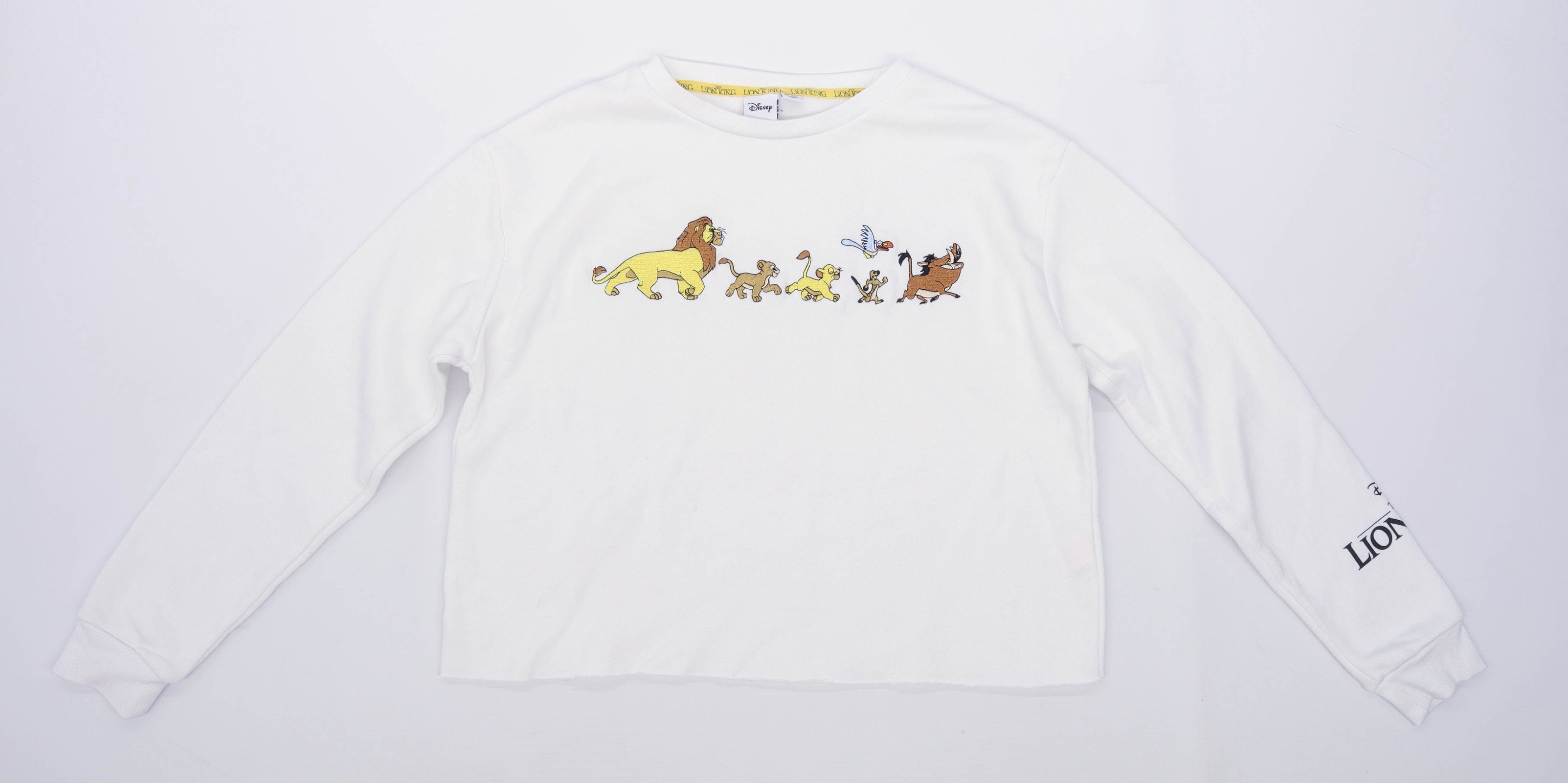 white disney sweatshirt