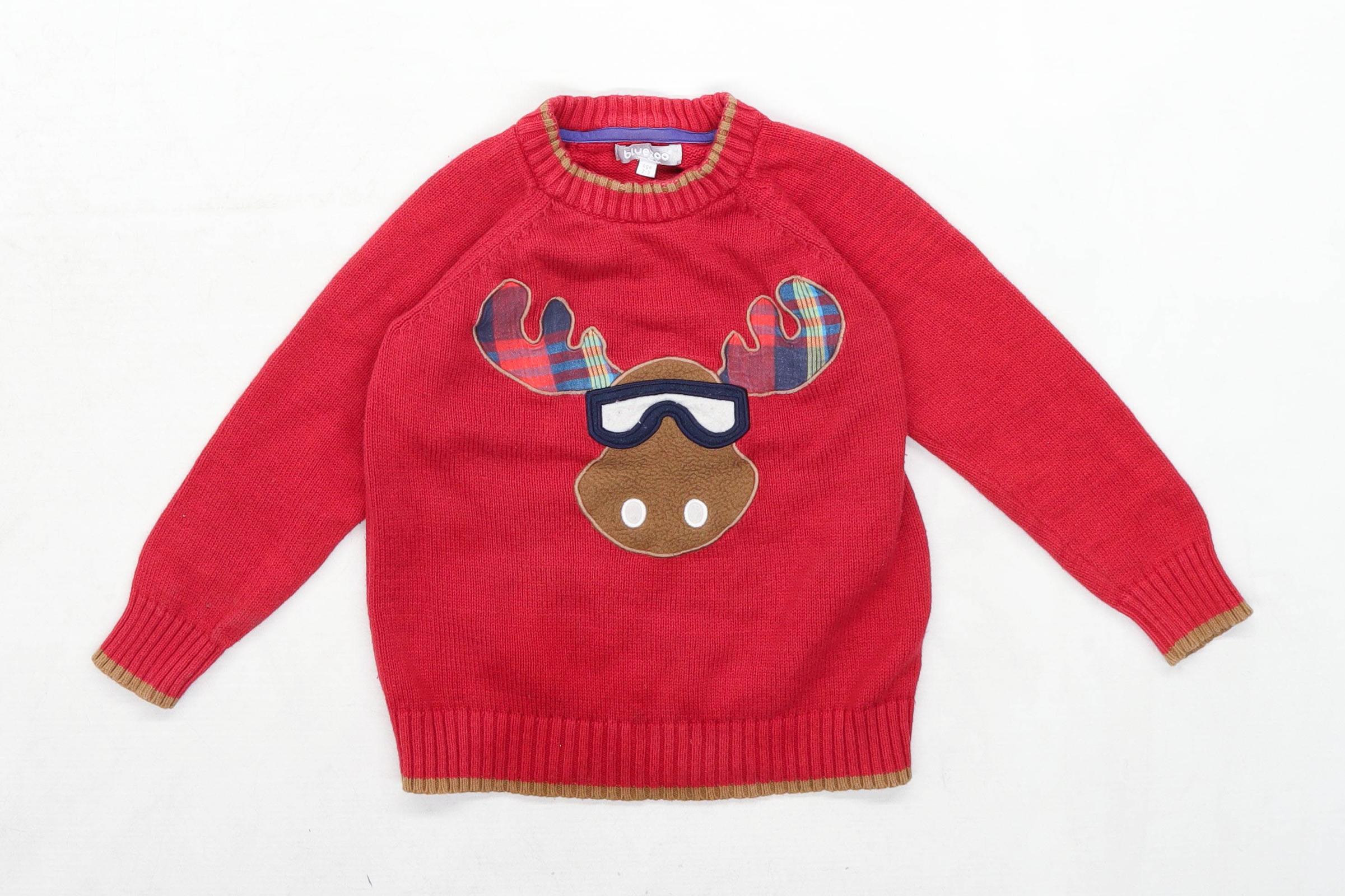 blue zoo christmas jumper