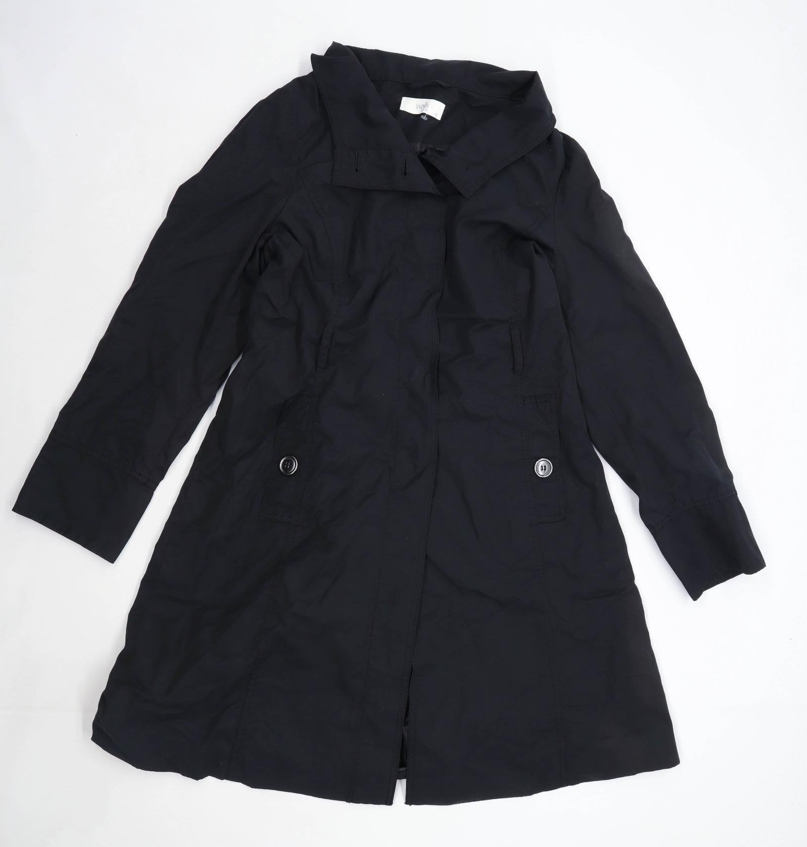 black coat wallis