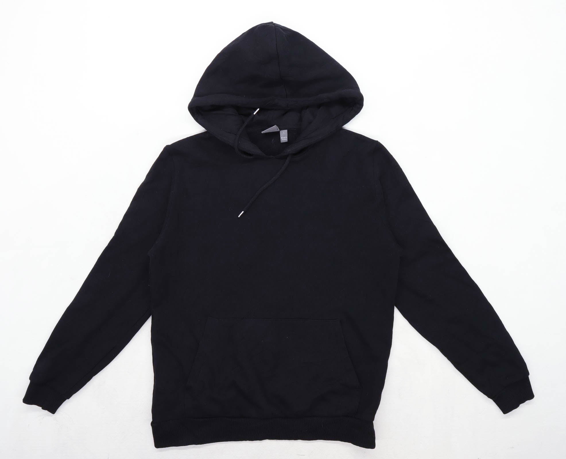asos mens black hoodie