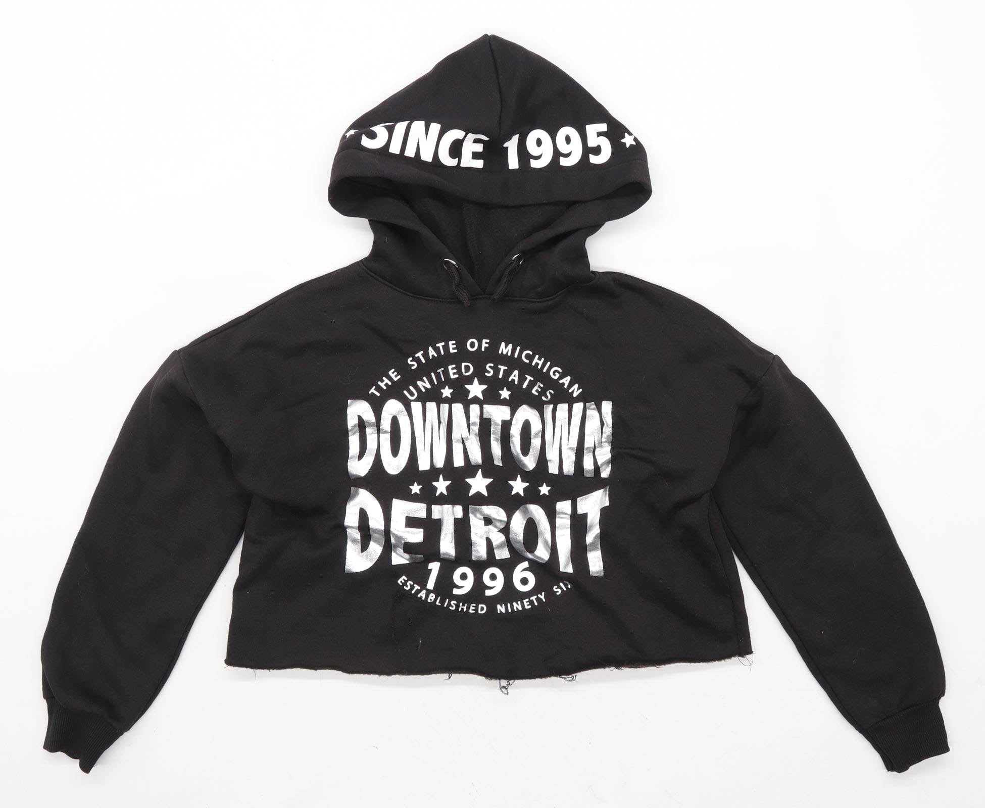 downtown cropped hoodie