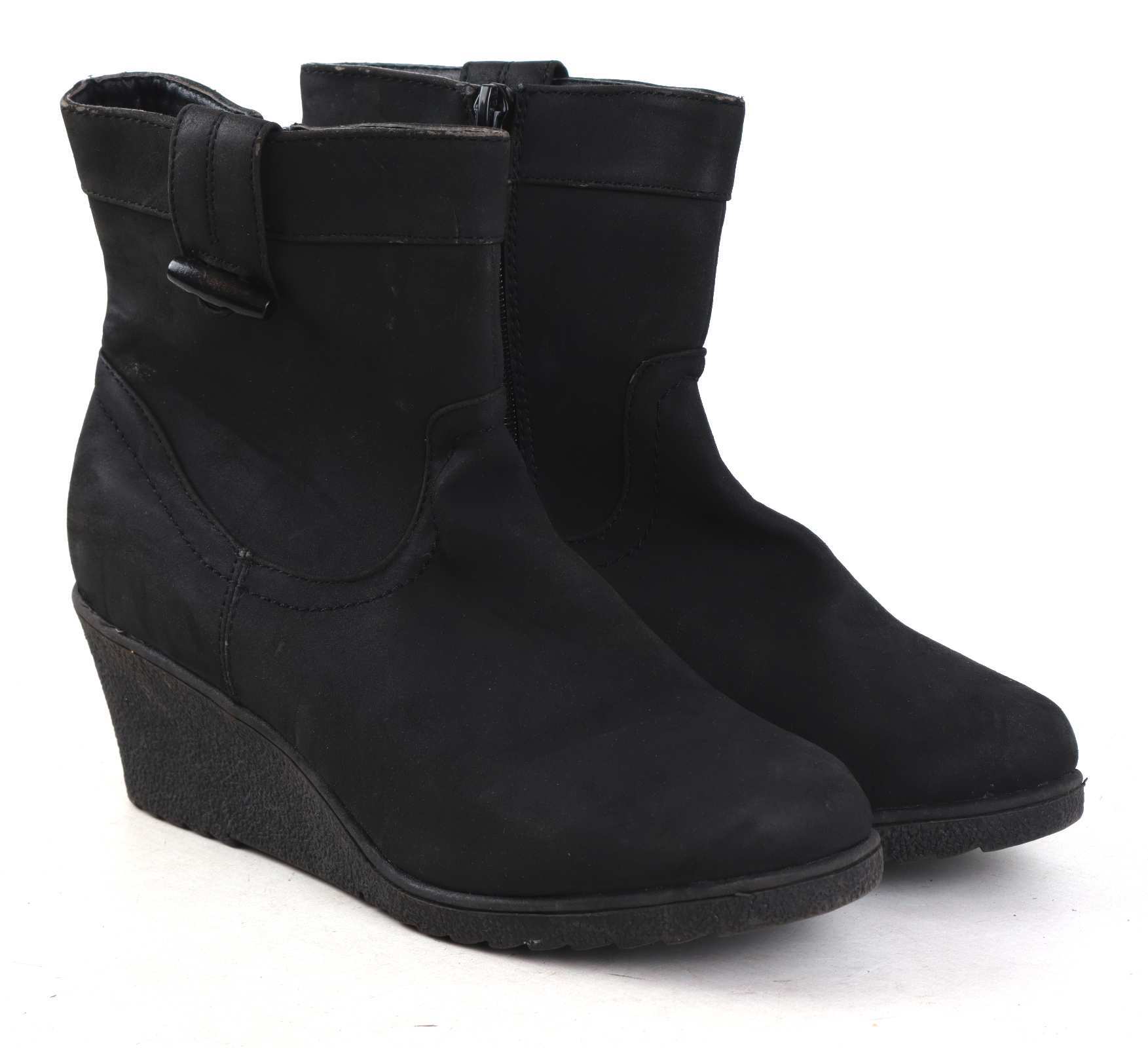 black ankle boots for women uk
