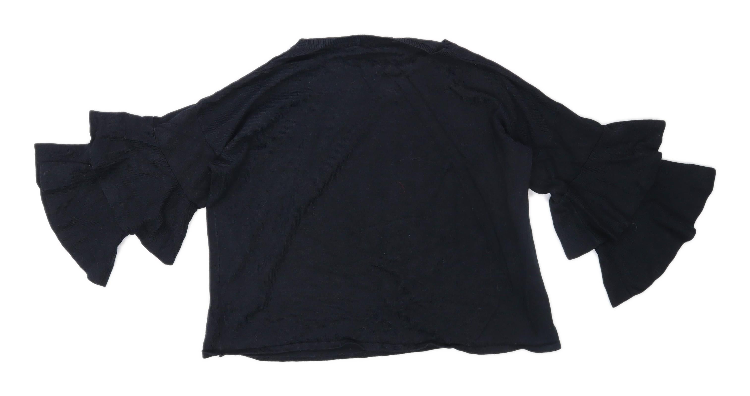 marks and spencer ladies black jumpers