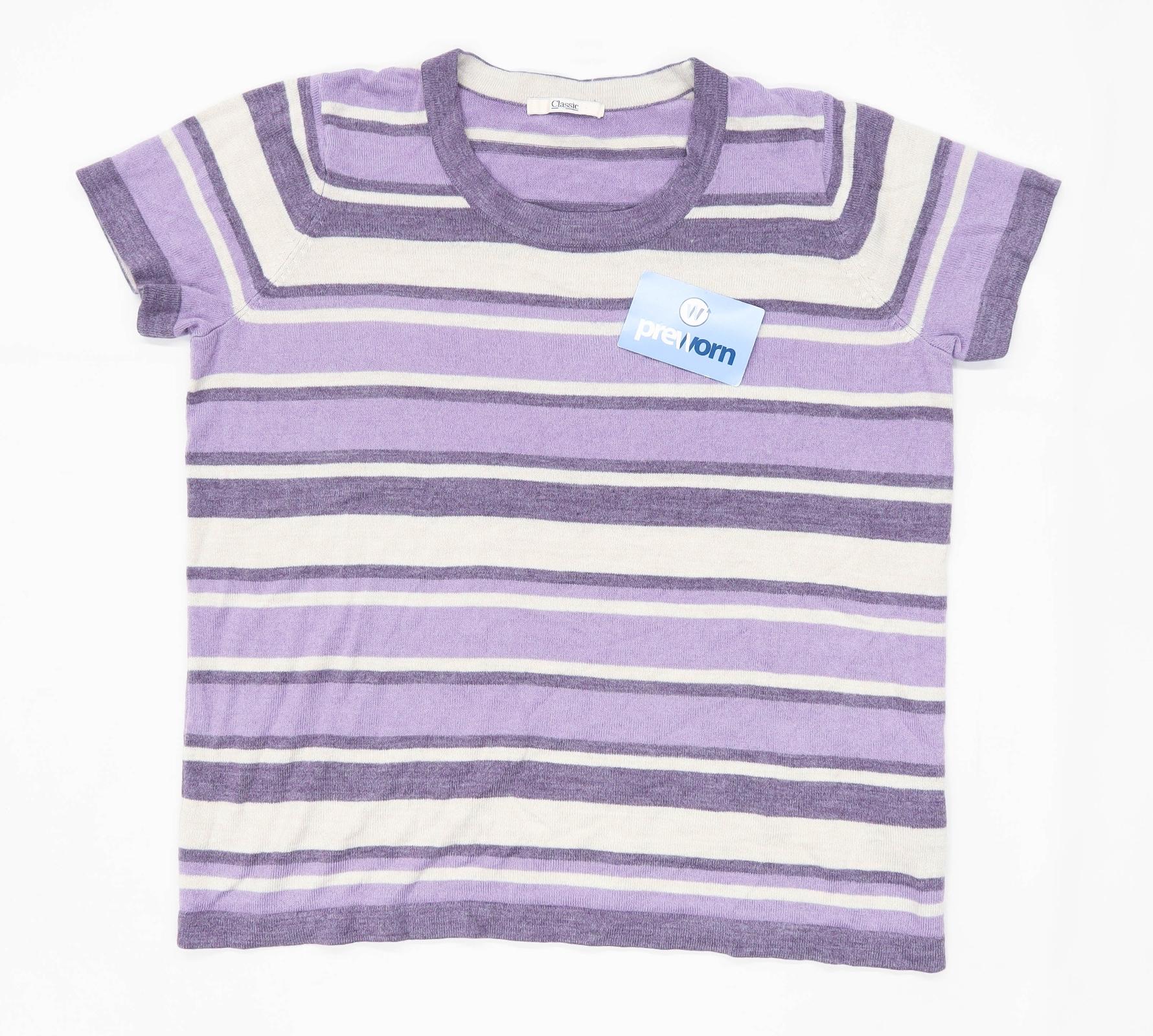marks and spencer purple jumper