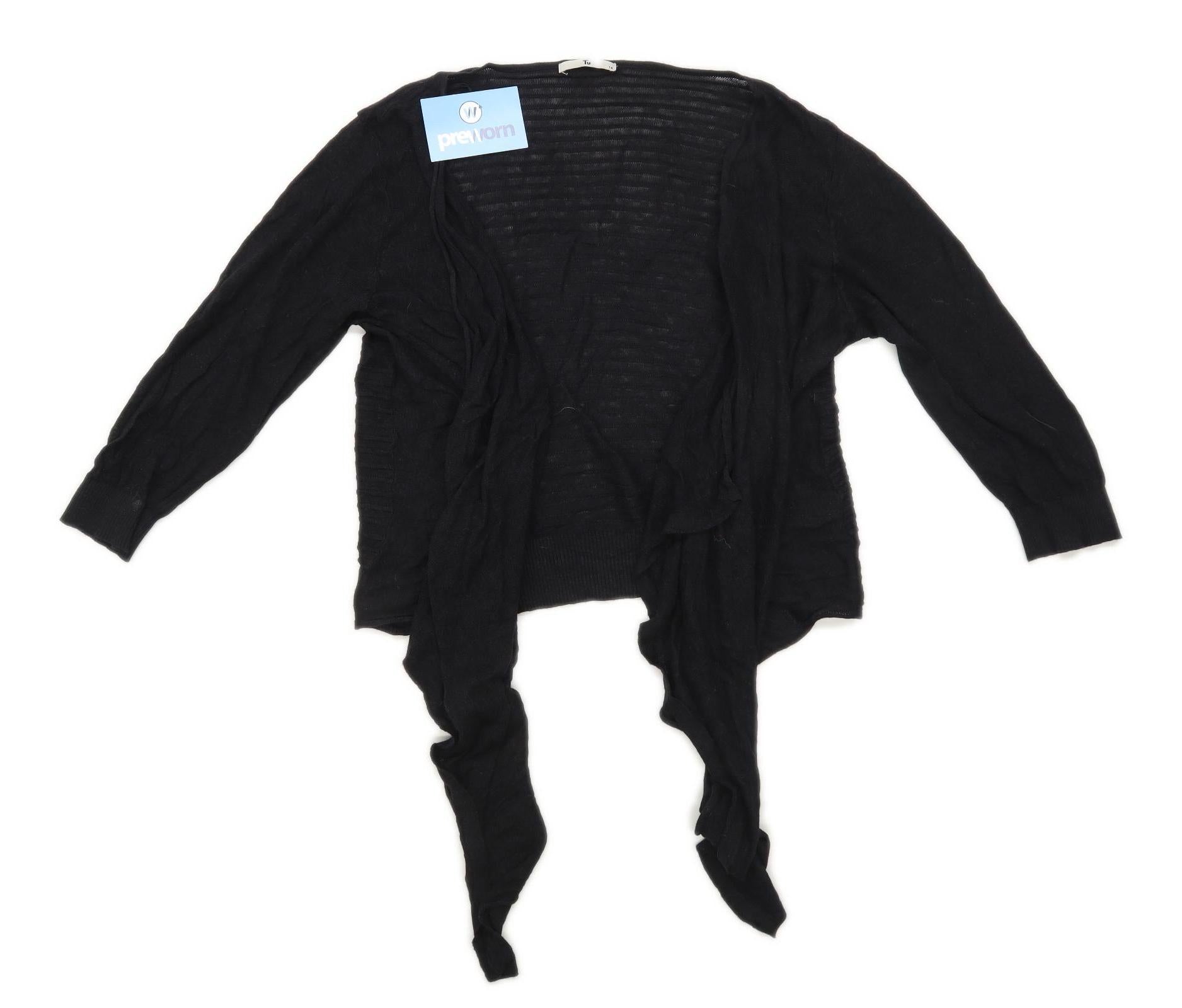 tu black cardigan