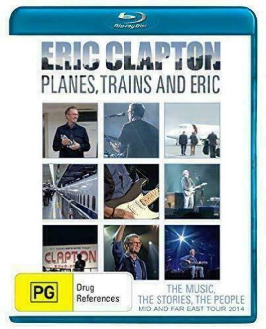 Eric Clapton: Planes Trains and Eric brand new sealed blu ray t444