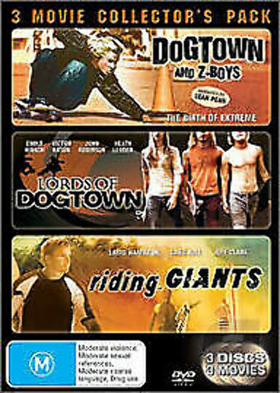 Dogtown And Z Boys Lords Of Dogtown Riding Giants Dvd 3 Pack Heath Ledgert21 Ebay Dogtown on dvd (658769020236) from vanguard. ebay