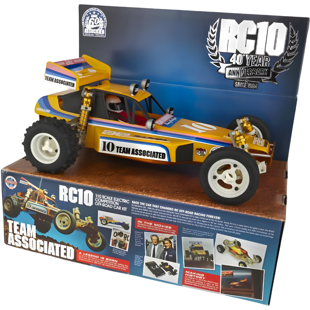 ゴ*ウ様 ASSOCIATED RC10 40th Anniversary Team Associated RC10 Gold Pan Classic 40th Anniversary 1/10 2WD