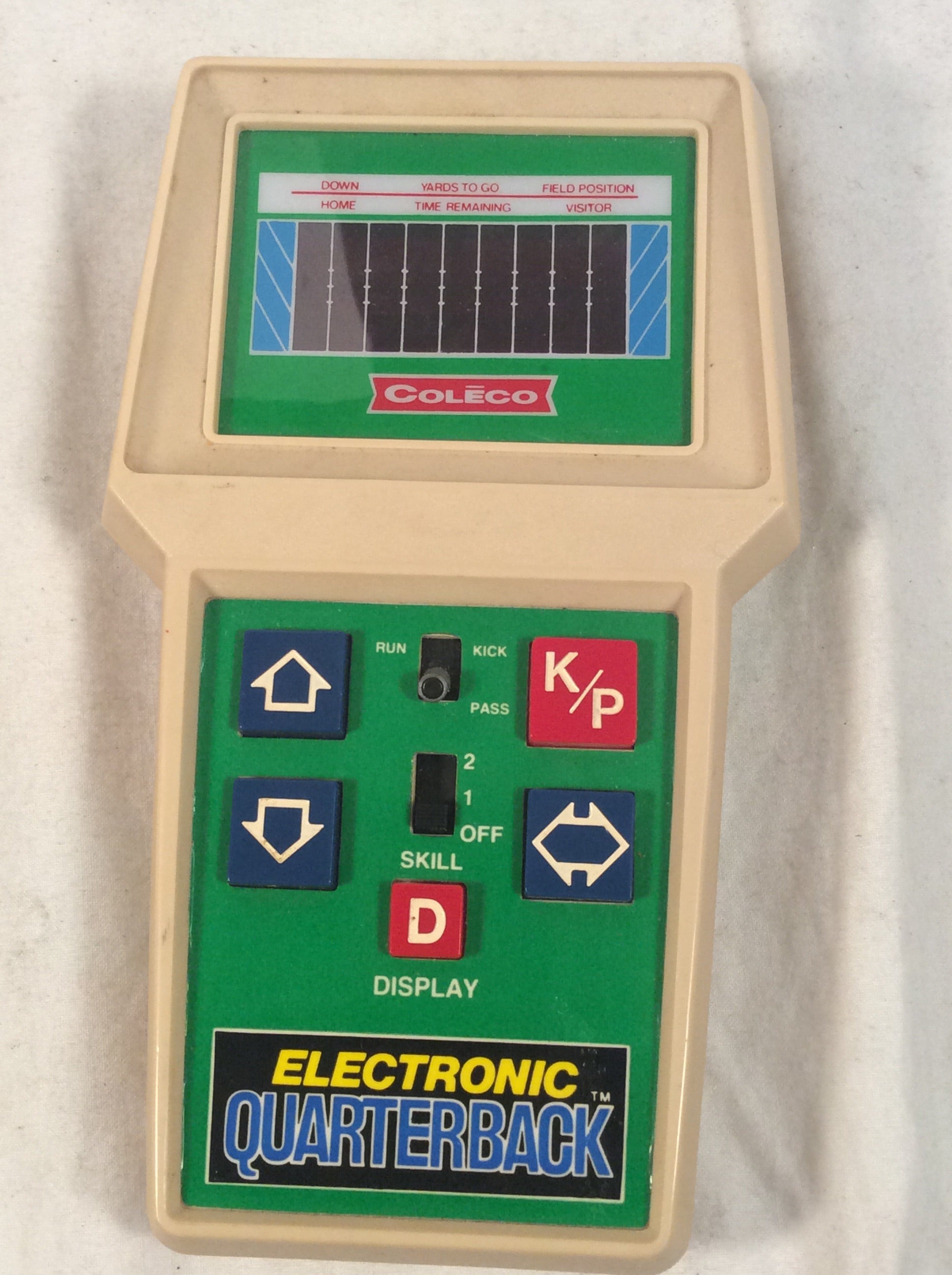 coleco electronic quarterback