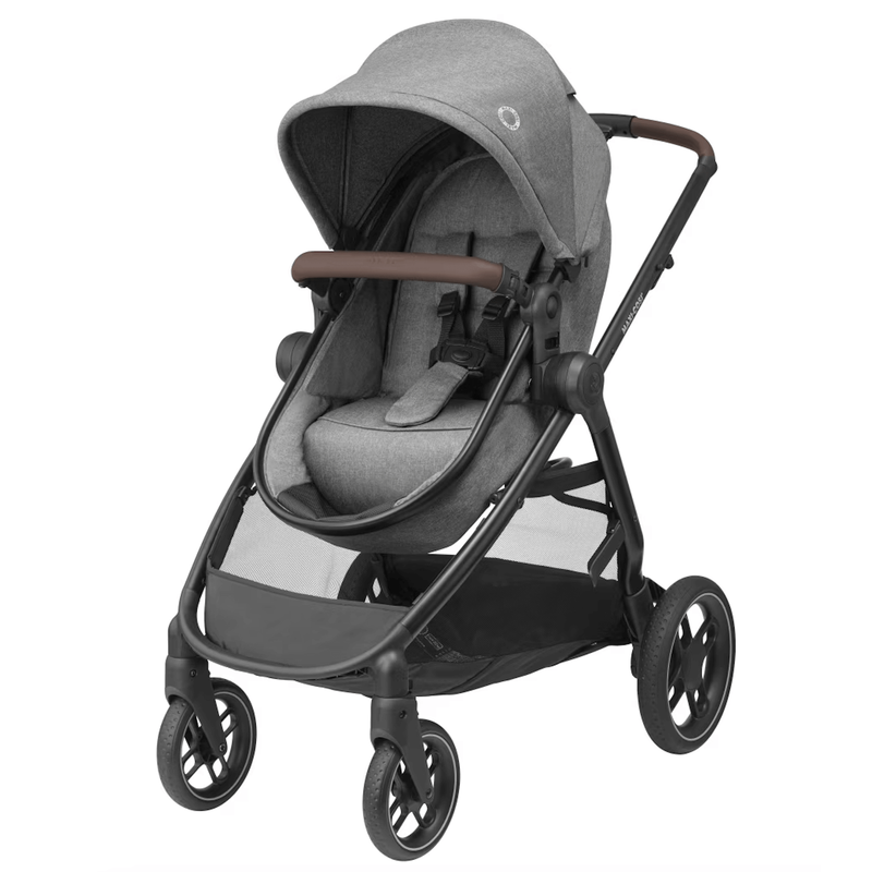 Maxi-Cosi Zelia S Trio 3-in-1 Baby Infant Travel System Foldable Pushchair Grey