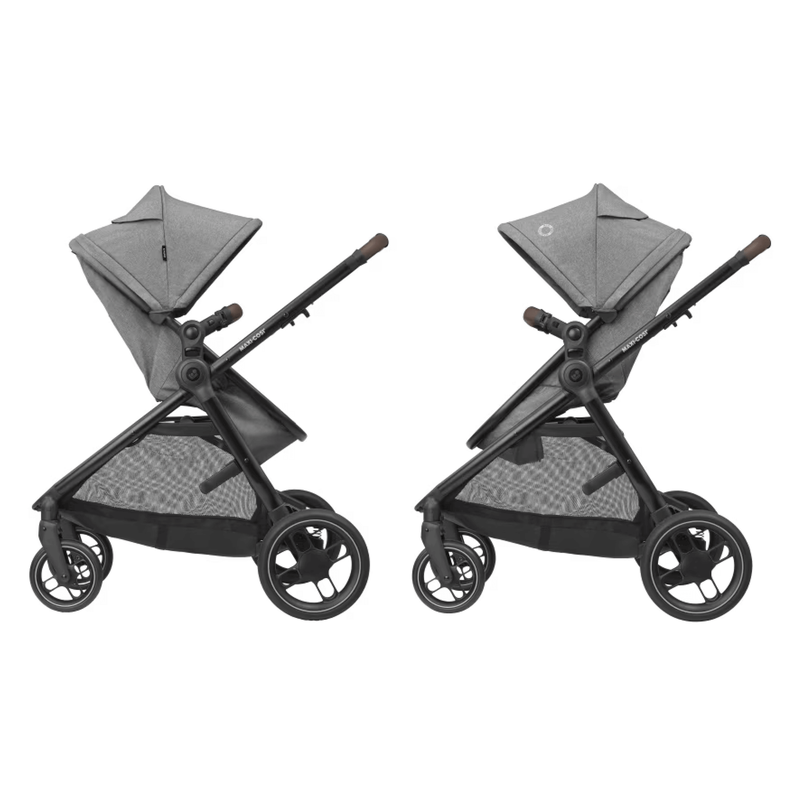Maxi-Cosi Zelia S Trio 3-in-1 Baby Infant Travel System Foldable Pushchair Grey