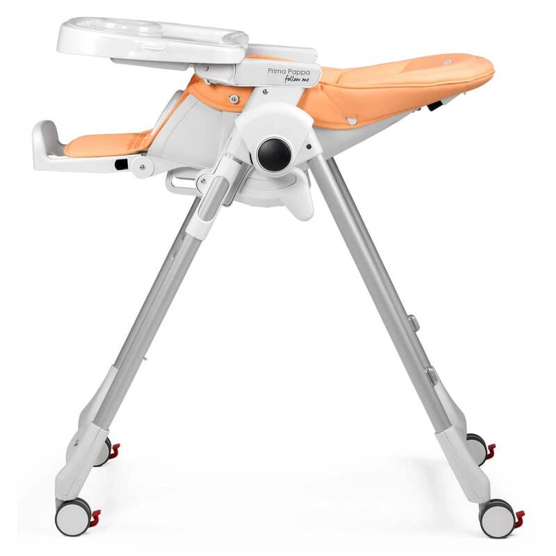 Peg Perego Prima Pappa Follow Me Highchair – Peach Fuzz