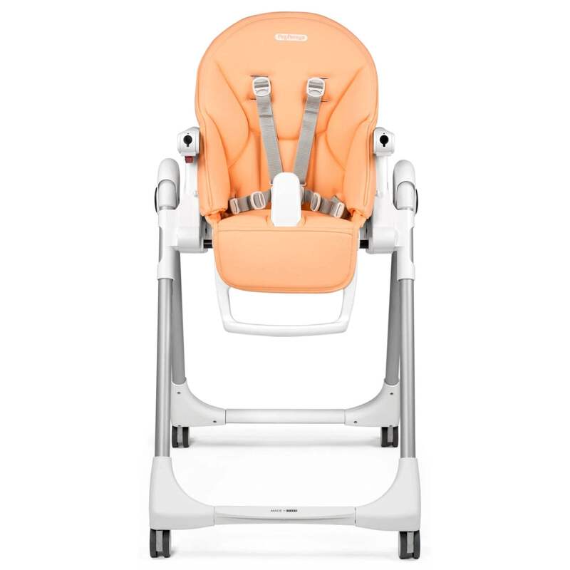 Peg Perego Prima Pappa Follow Me Highchair – Peach Fuzz