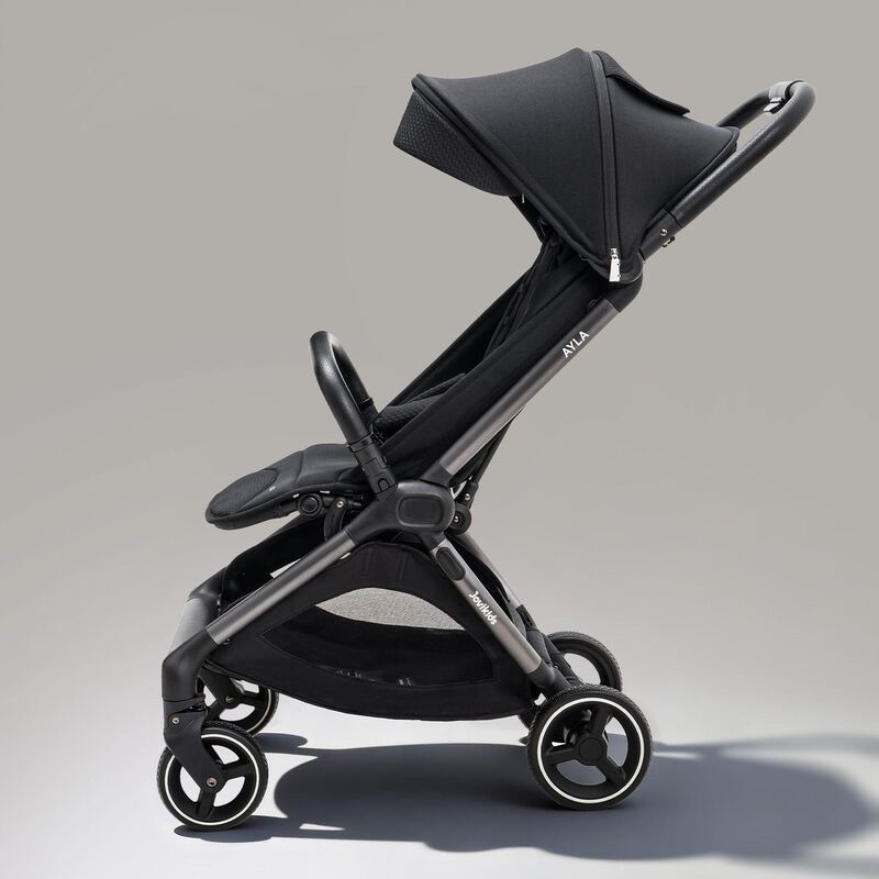 JoviKids Ayla Pushchair Lightweight, Compact & Travel-Friendly - Black