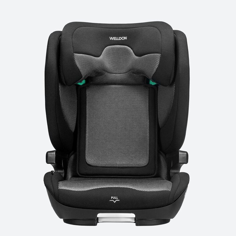 Welldon Cocoon Travel 2 High Back Booster Car Seat – Ebony Black