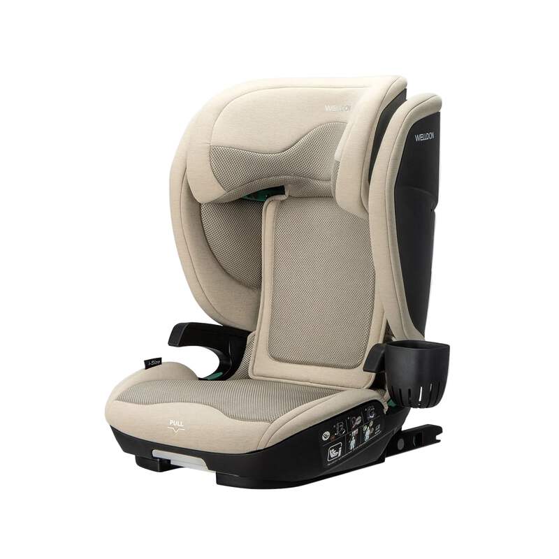 Welldon Cocoon Travel 2 High Back Booster Car Seat – Sahara Beige