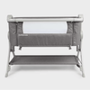 Mothercare Co Sleeper Crib Bedside Baby Standard Folding Portable w/Stand - Grey