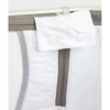 Mothercare Co Sleeper Crib Bedside Baby Standard Folding Portable w/Stand - Grey