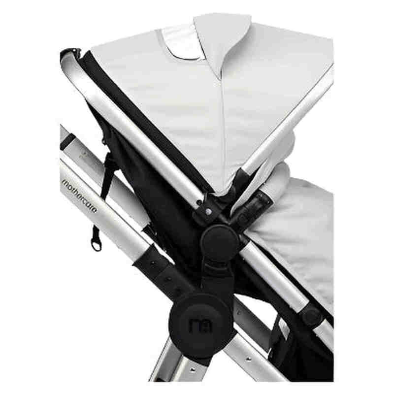 Mothercare 4-Wheel Journey Travel System - Silver/Brushed Chrome