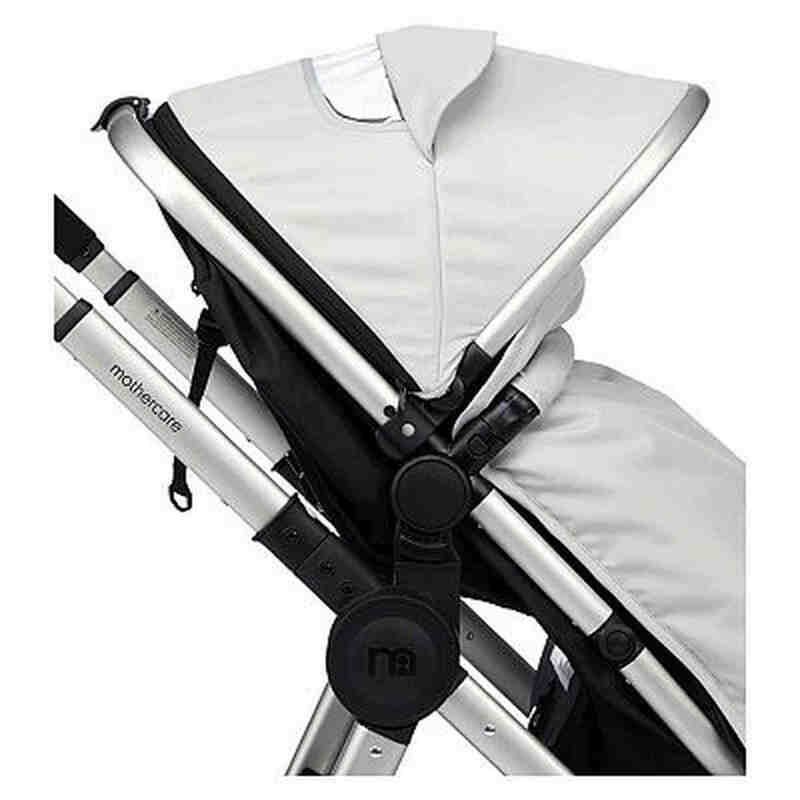 Mothercare 4-Wheel Journey Travel System - Silver/Brushed Chrome