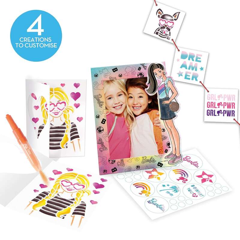 Barbie Airbrush Art Studio – Create & Customize with Stunning Effects!