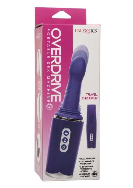 Overdrive Portable Sex Machine Travel Thruster Rechargeable Silicone  Vibrator | eBay