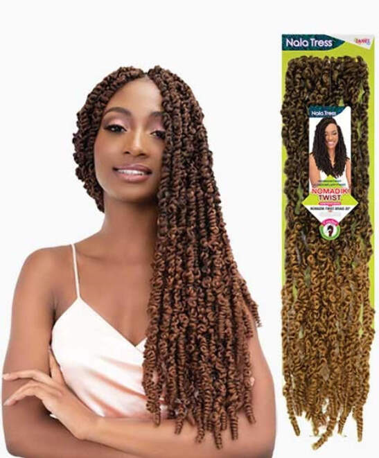 Janet Collection Nala Tress Syn Nomadic Twist Braid | eBay UK