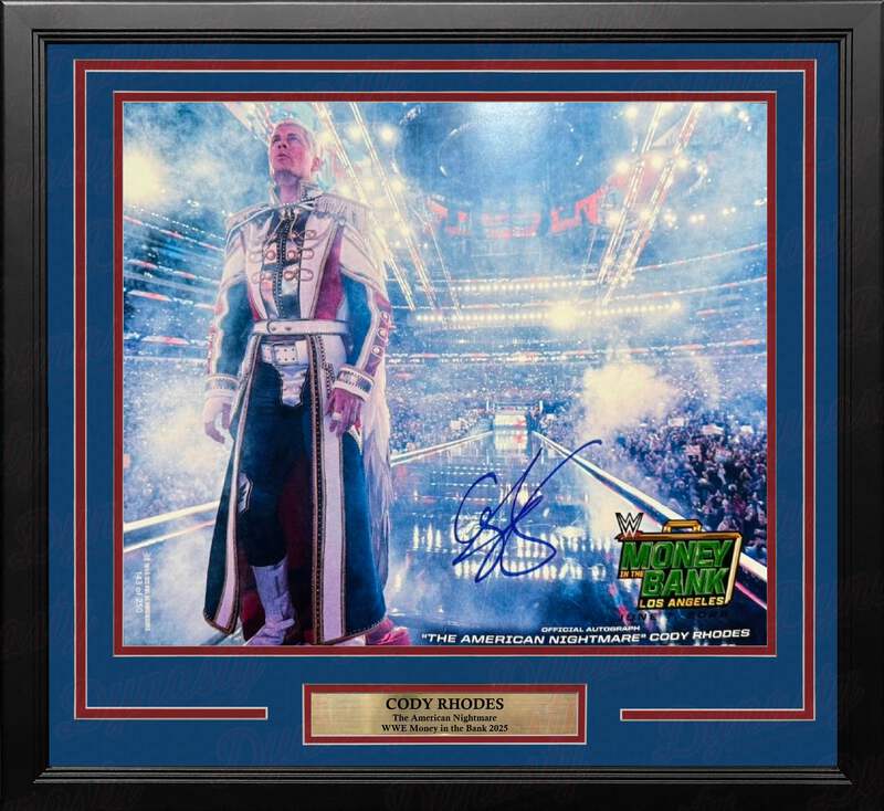 ●コーディ・ローデス●Cody Rhodes●サイン入ポスター●WWE WWE Cody Rhodes Autograph 8x10 Promo W/coa WrestleMania 40