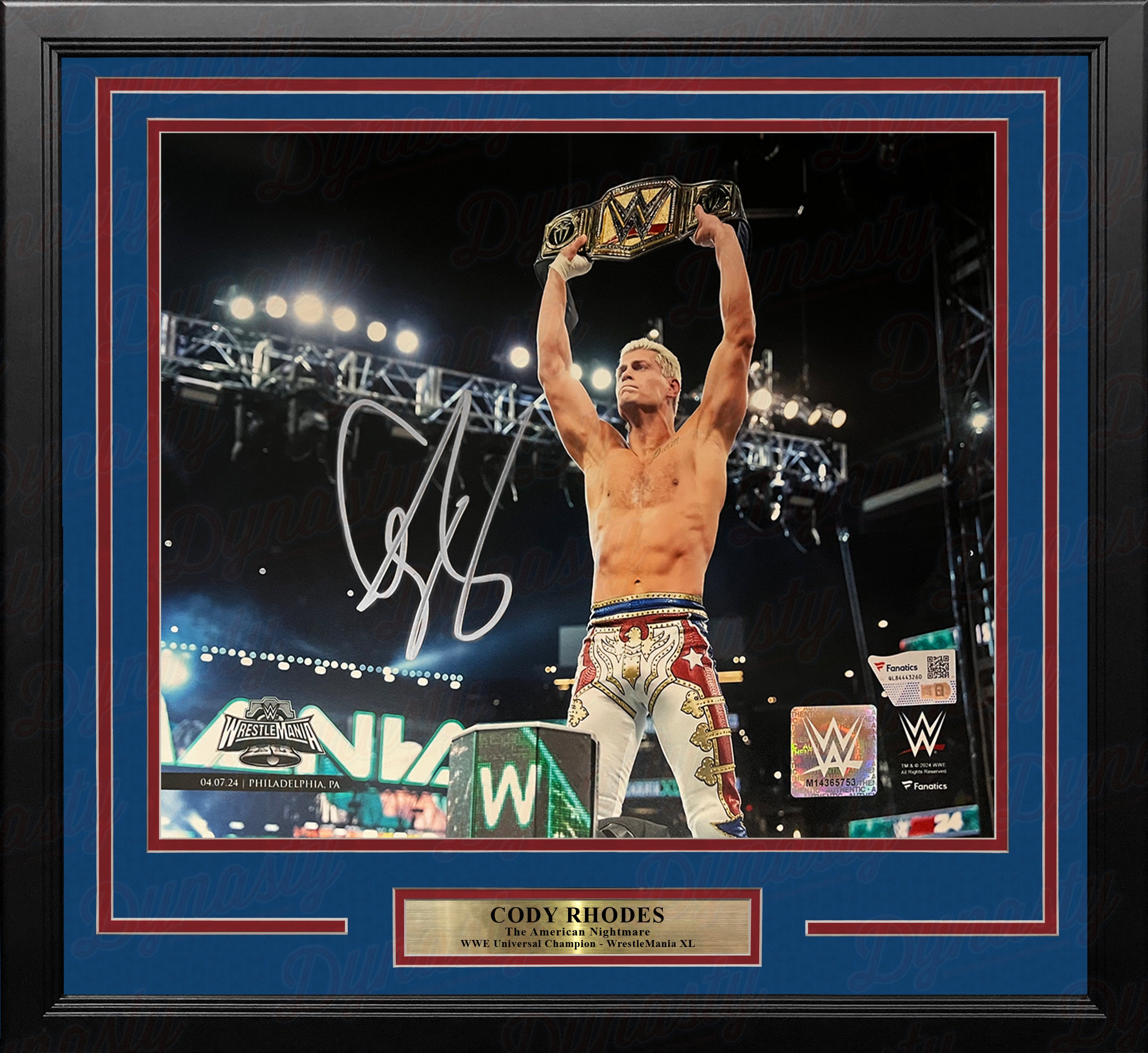WWEプロレスラー　Cody Rhodes　直筆サイン入りポスター　額縁付き 5934_1.jpeg?etag=