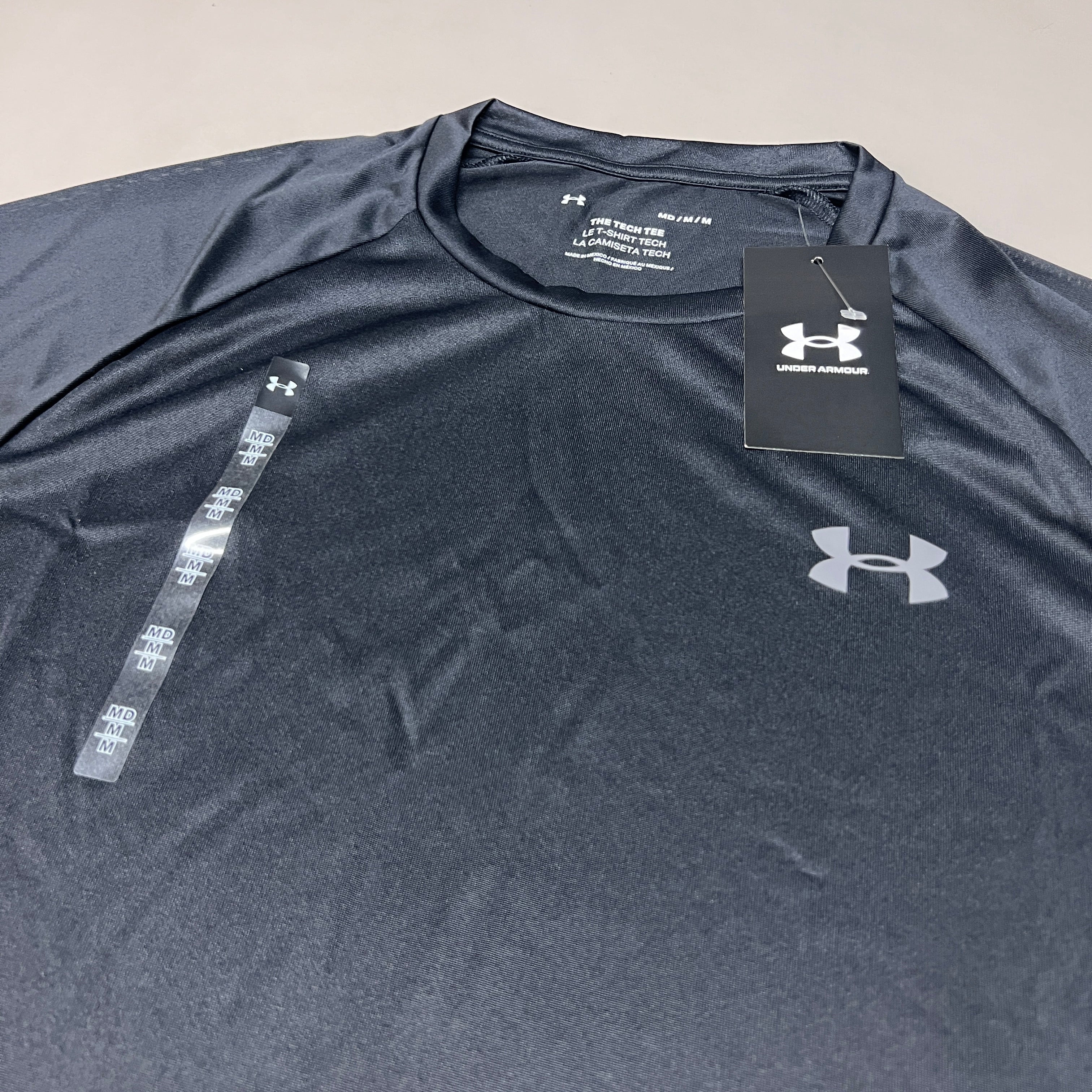 アウトレット福袋 Short 2.0 Tech ARMOUR UNDER Sleeve Black Men's Tee 服＆ファッション小物