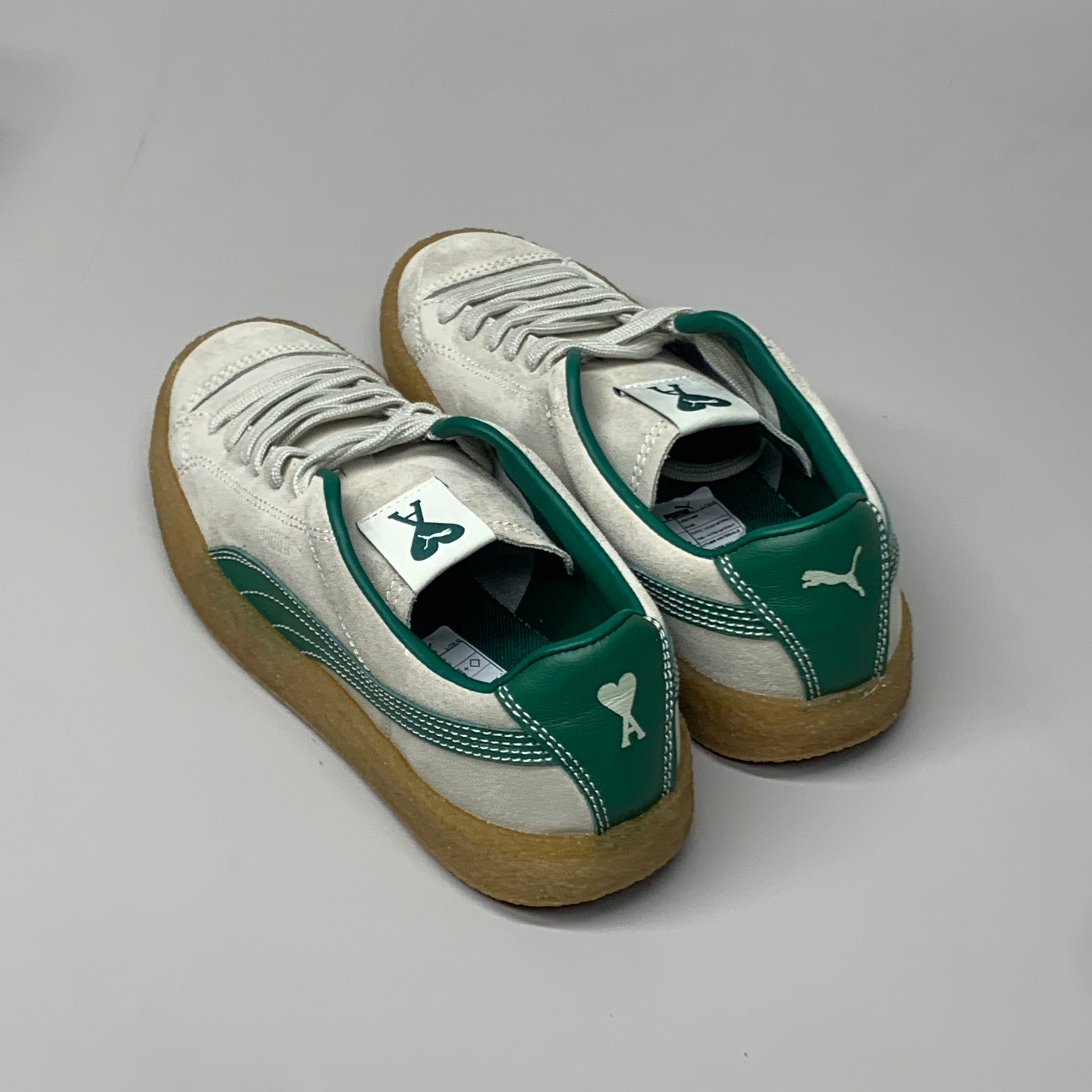 Puma AMI X Suede Crepe Lace Up Mens Sneakers Casual Shoes SZ 8 New