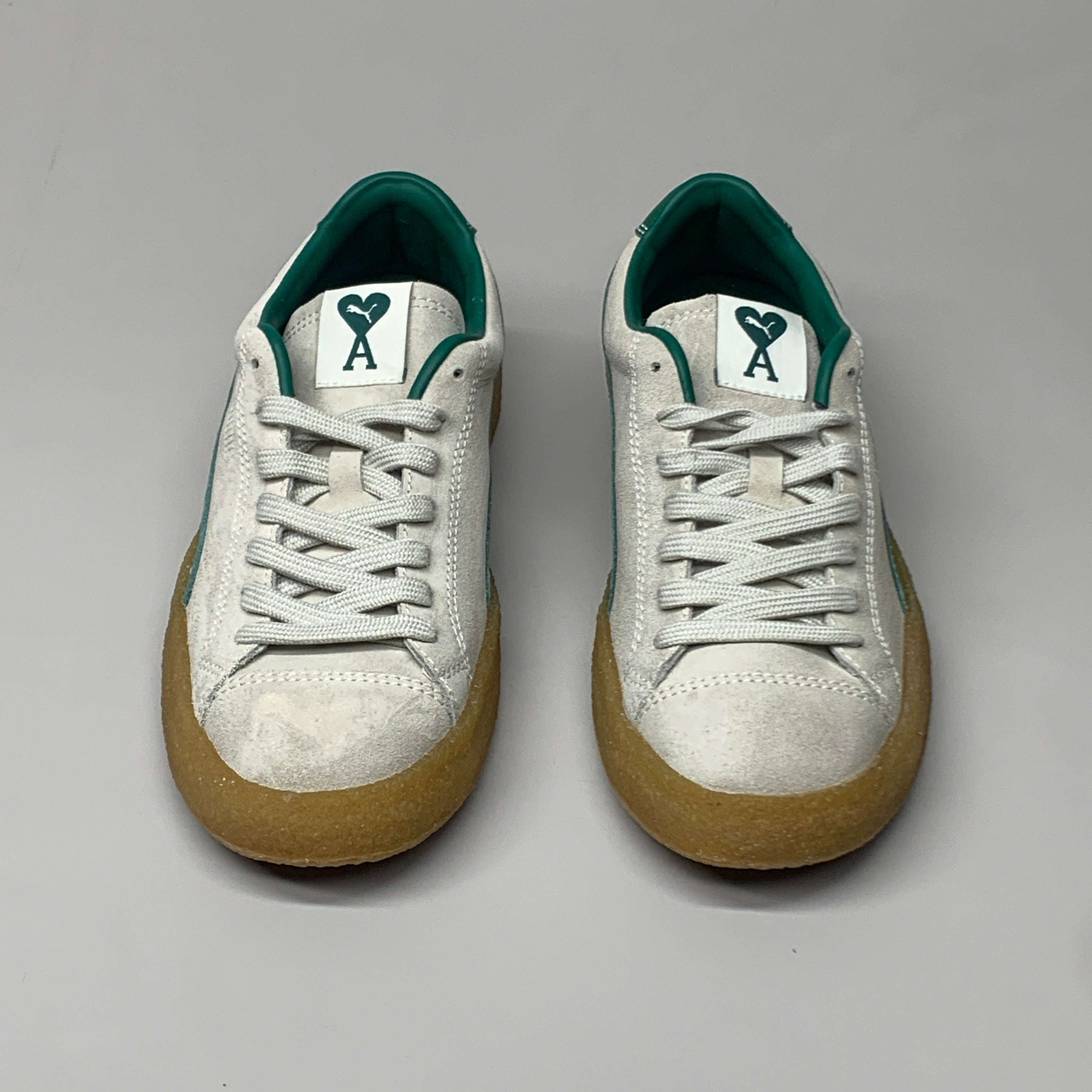 Puma AMI X Suede Crepe Lace Up Mens Sneakers SZ 9 Casual