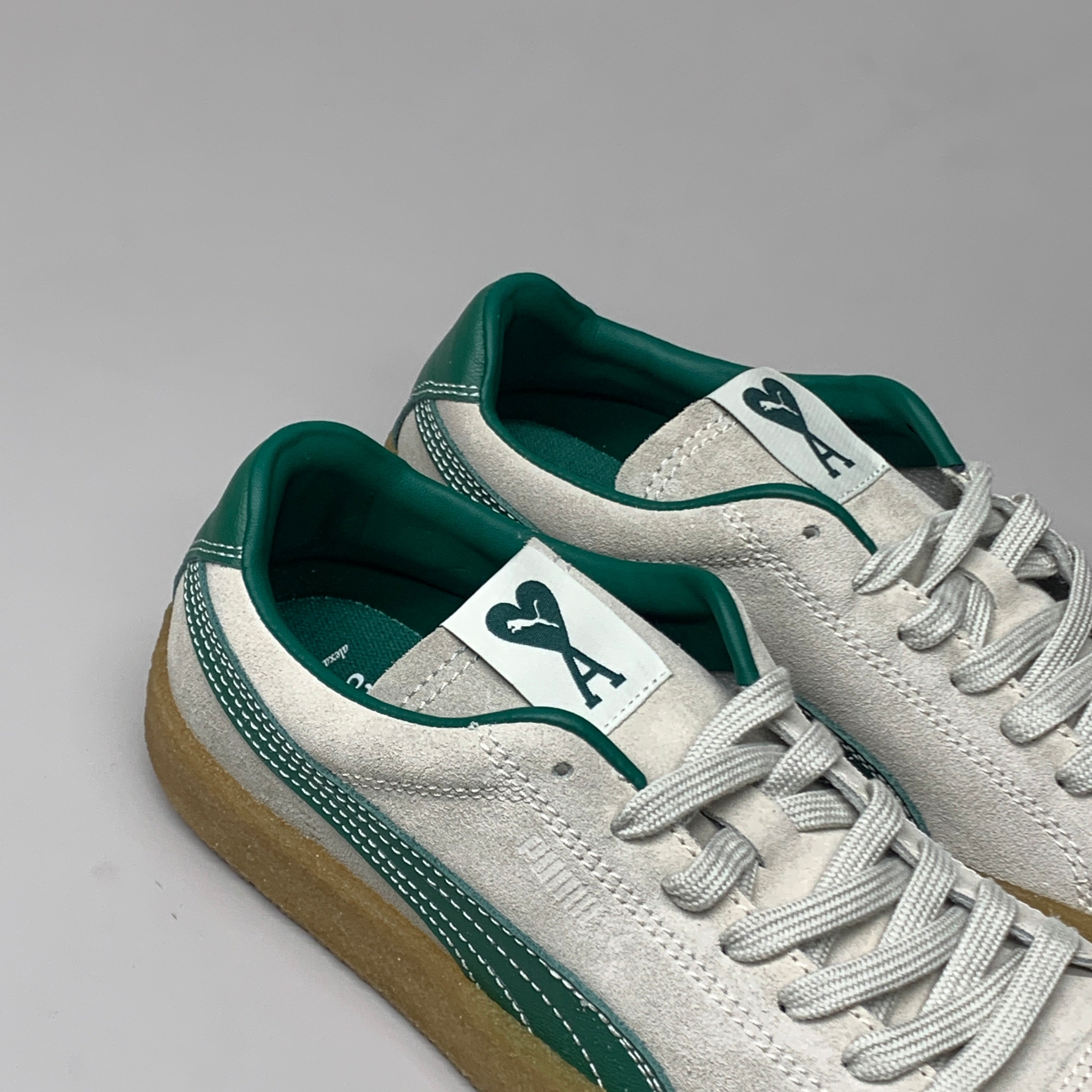 Puma AMI X Suede Crepe Lace Up Mens Sneakers SZ 9 Casual