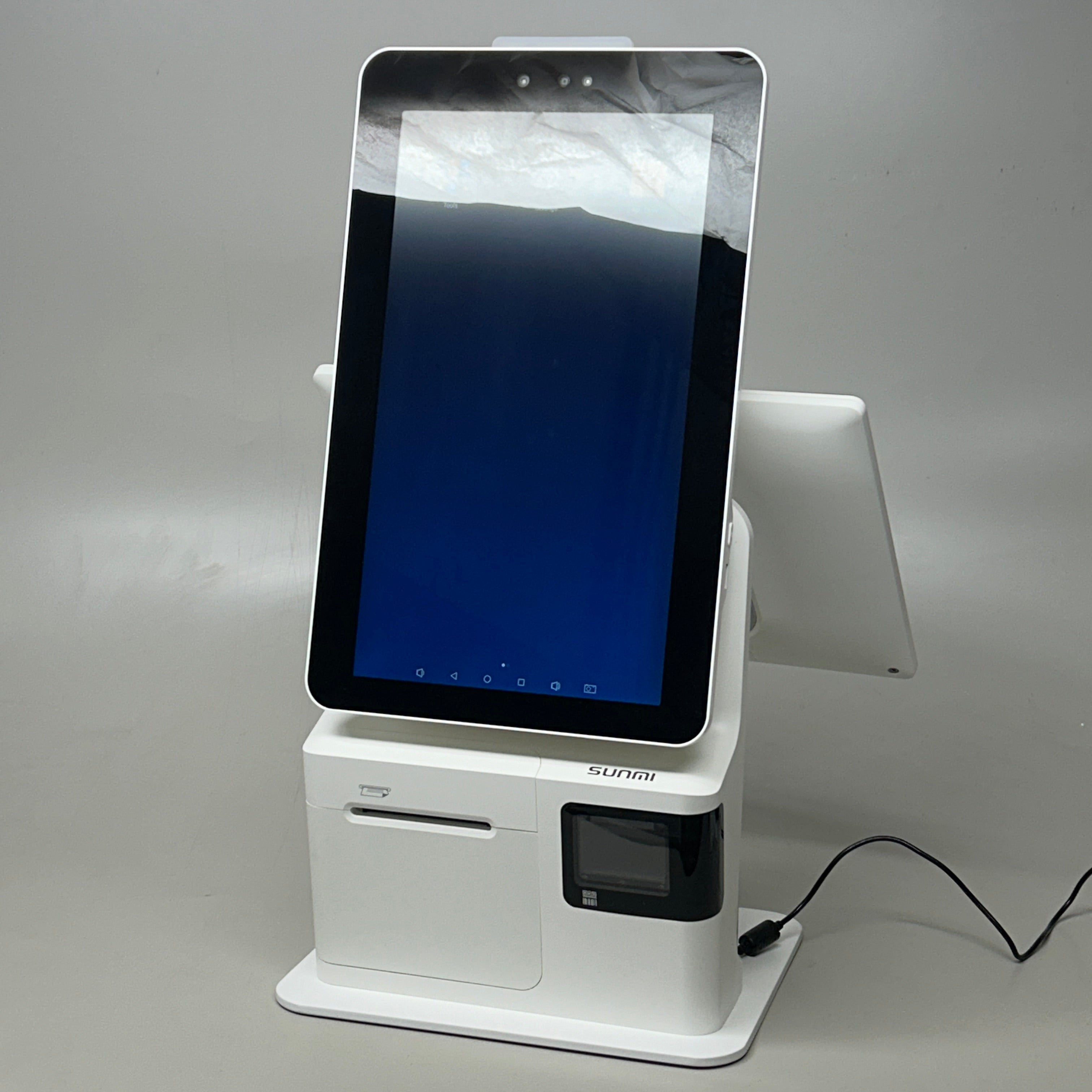 SUNMI K2 Mini Dual Monitor Countertop Point of Sale Kiosk F4501