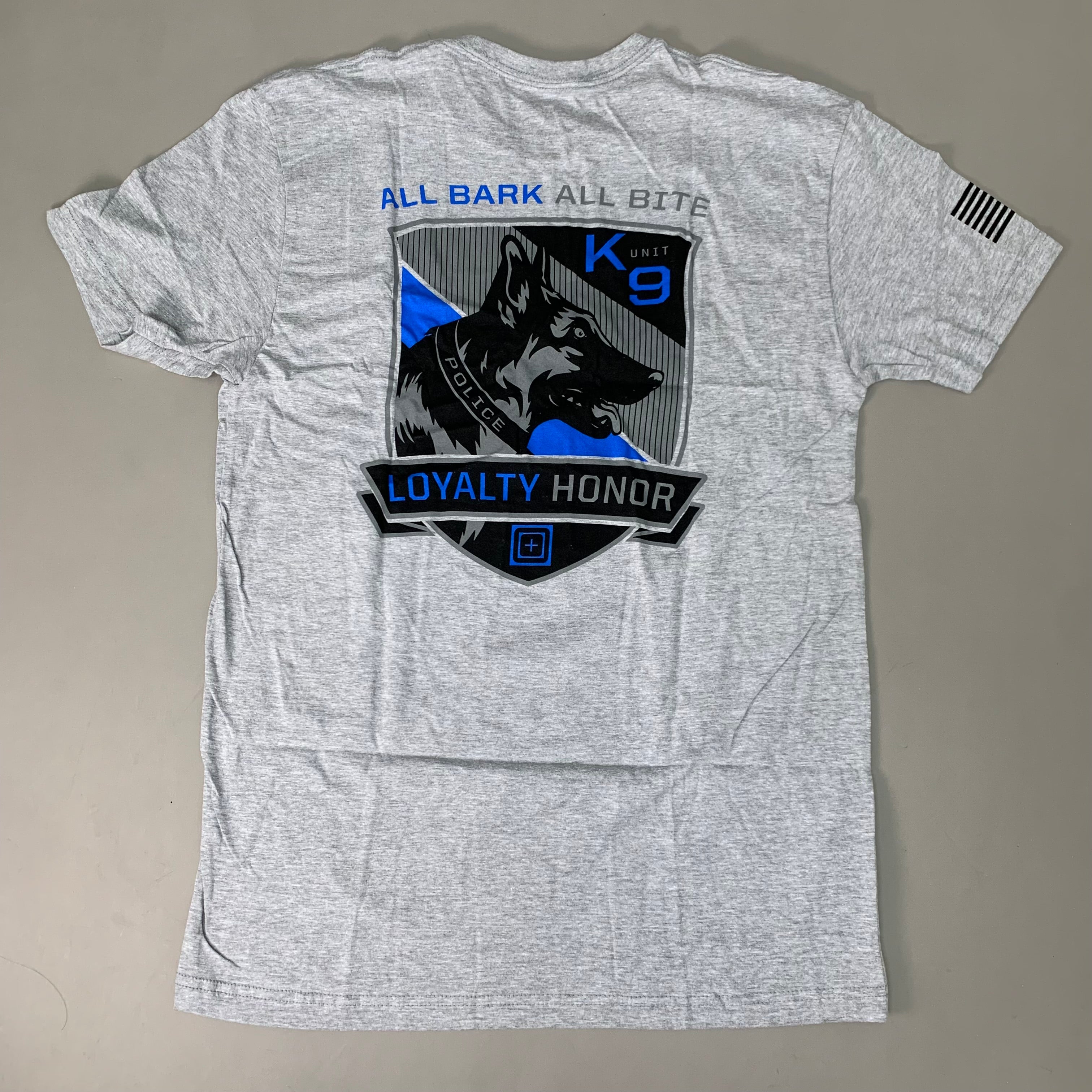 5.11 TACTICAL All Bark All Bite T-Shirt Cotton Polyester 016