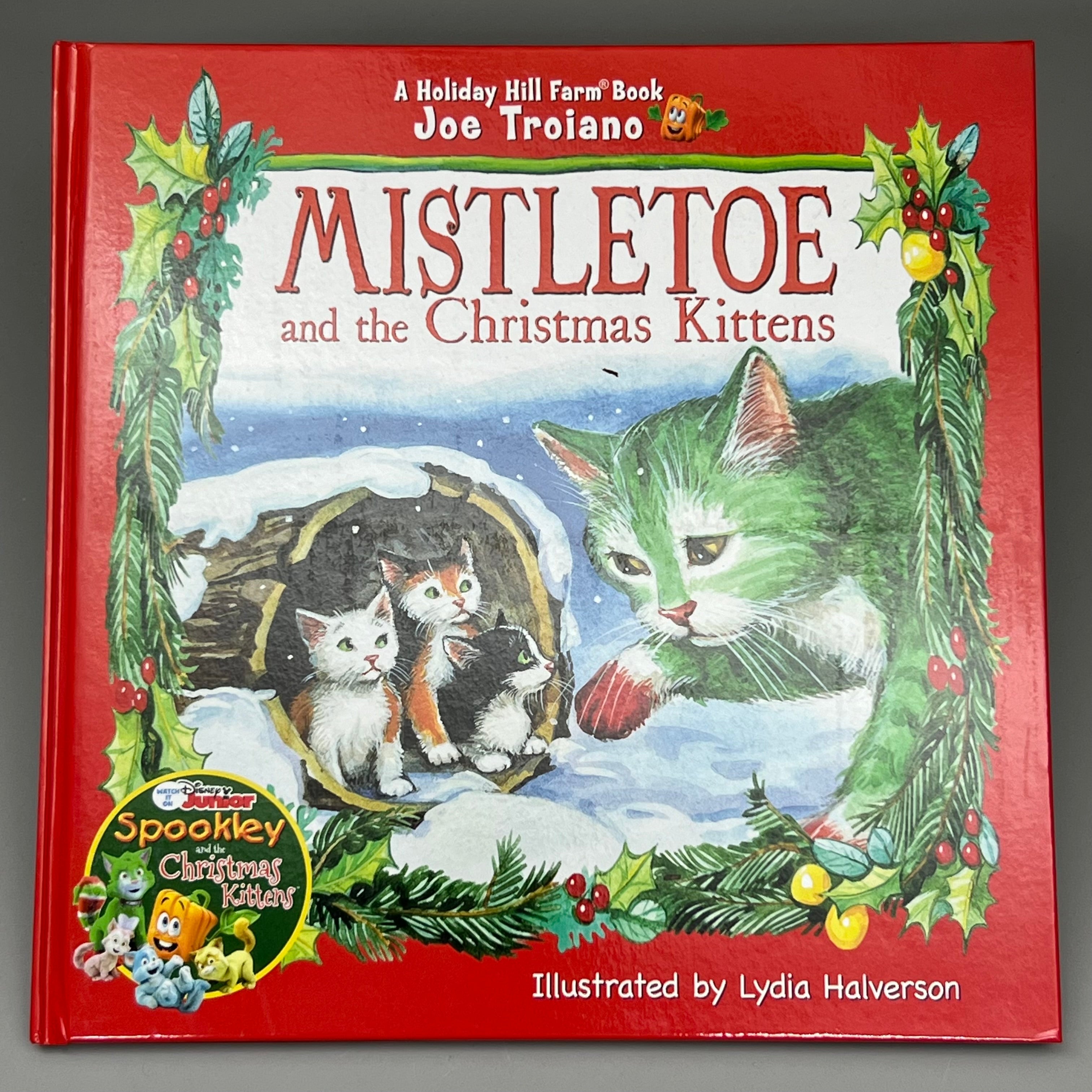 THE LEGEND OF MISTLETOE and THE CHRISTMAS KITTENS Hardcover Book