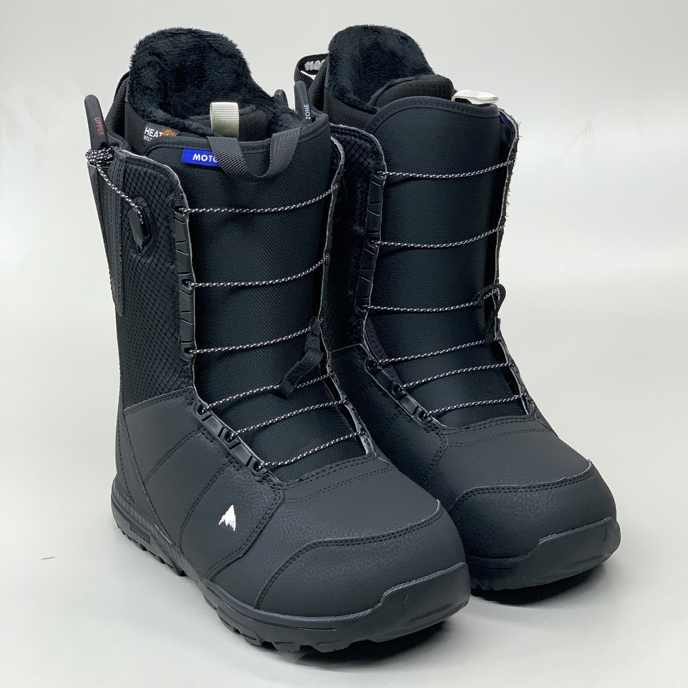 スノーボード BURTON Moto Speedzone BURTON Moto Speedzone Lightweight Snowboard Boot Black Sz Mens 11