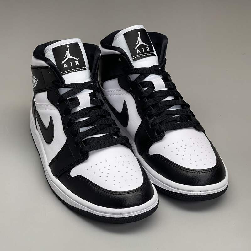 国内正規■新品WMNS US12 NIKE JORDAN 1 MID PANDA NIKE AIR JORDAN 1 Mid Panda Women's Sz 8 Black / White